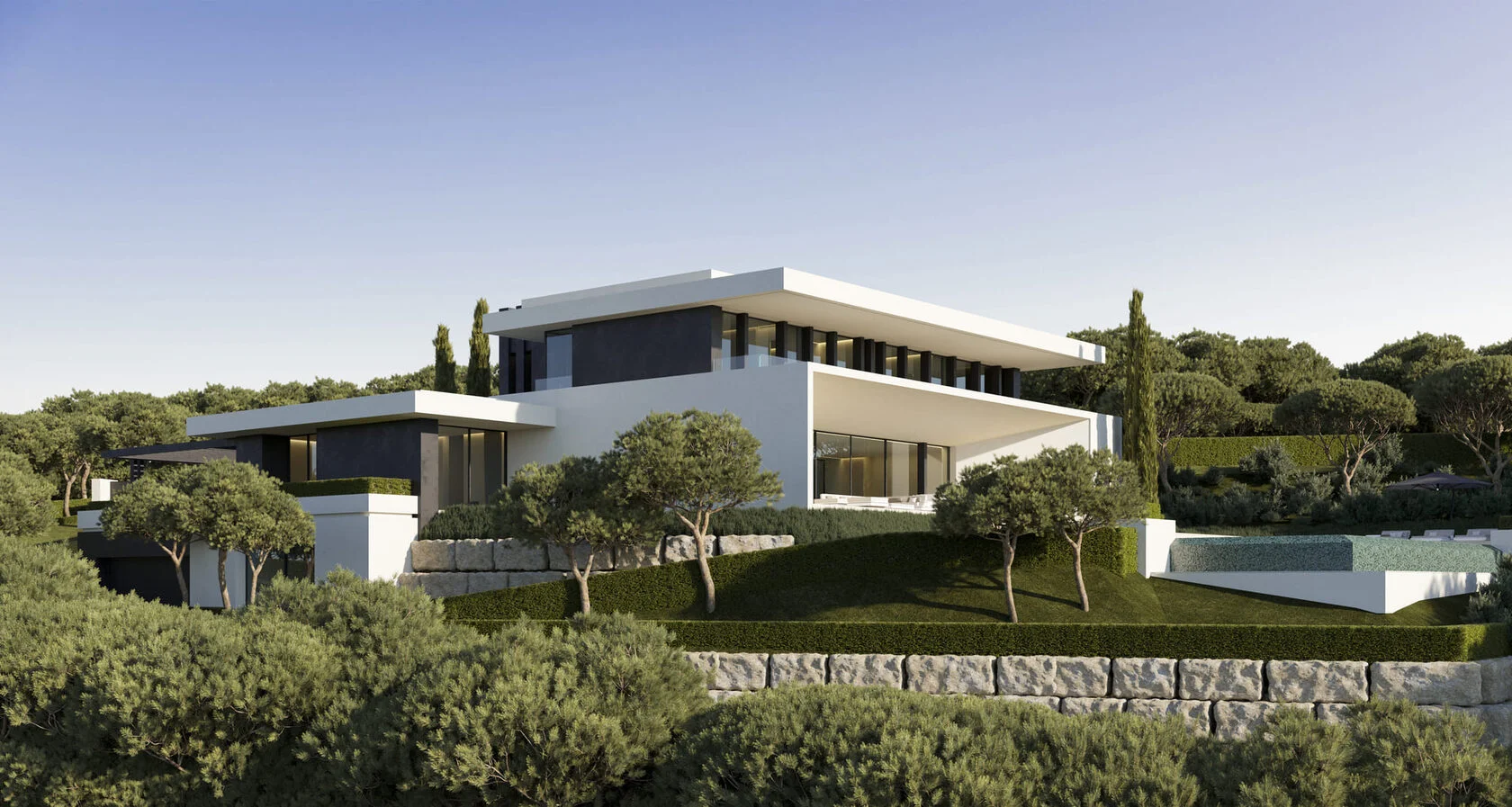 Villa Forest Edge – Quiet Luxury in Nature with Sea & Tree-Line Views